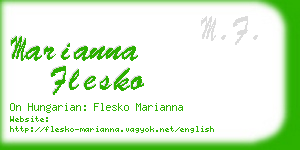 marianna flesko business card